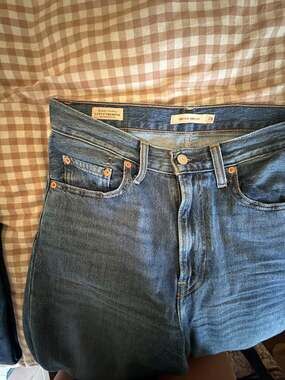 Levi's Premium Ribcage Wide Leg High-Rise Jeans